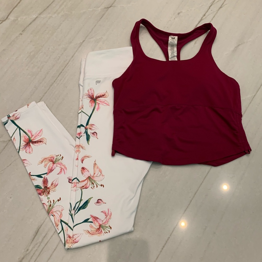 Fabletics - Raspberry-Colored Tank Top - image 3